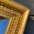 Antique  Gesso mirror w/ gold gilt A185 15 thumbnail