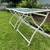 Two Metal & Glass Patio Side Tables 4 thumbnail