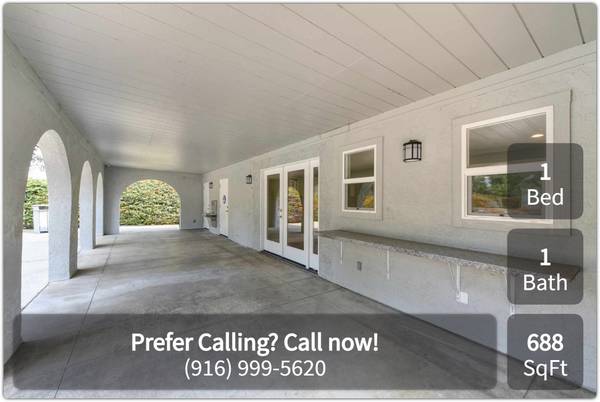$1,549 / 1br - 688ft2 - Look no further! We have it all - and more! 1 Bed, 1 Bath, 688 SqFt (Sacramento - Valley Hi)63844740276865122