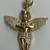 14k gold Jesus pendant with diamonds 10 thumbnail