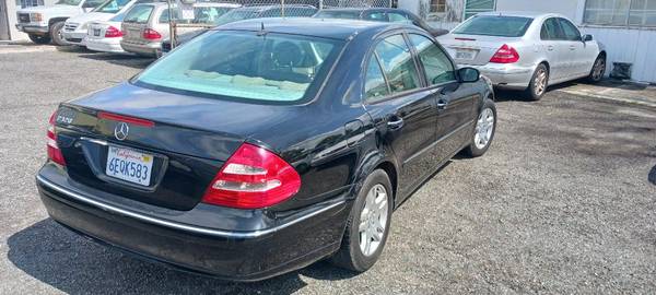 2005 Mercedes E320 V6 like NEW garkept NICE 171k 7 MORE GREAT MBZ CARS - $4,195 (car dealer  431 Arden Way @ Del Paso)63470761269761123