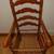 Ladder Back Chair with Rush 1 thumbnail