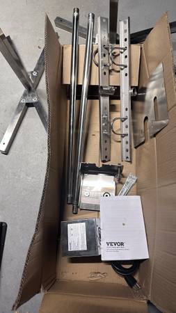 Stainles Still 56" Electric BBQ Rotisserie Grill Kit Stainless Steel Grill 132lb - $150 (Lynnwood)63471363091715122