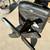Mid Century Modern MCM Black Tufted Ottoman Leg Rest Footstool 5 thumbnail