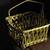 Antique brass woven basket 8 thumbnail