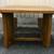 Vintage Mission-style Oak Wood Coffee Table Woven Cane Panel Details 5 thumbnail