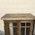 Antique Original Farmhouse Built in Wood & Glass Cabinet 1930s 6 thumbnail