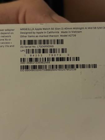 Apple watch - $100 (Gulfport)62957306934785122