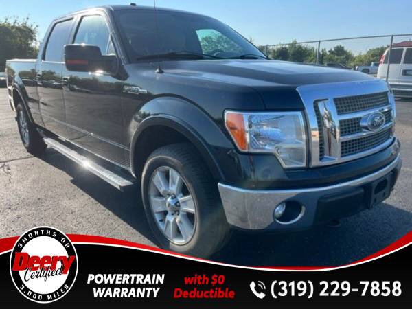 Certified 2011 Ford F 150 Lariat Tuxedo Black Metallic 1
