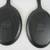 Lodge Lot of 2 Cast Iron Oval 9" X 7" Frying Pan OS Made In USA 6 thumbnail