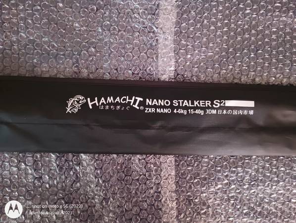 Hamachi Nano Stalker S2 JDM 4-6 kg 8-15 lb caña de pescar japonesa ultra - $125 (Los Ángeles)63471350075009121