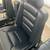 Mercedes w124 300E E320 Front Rear Leather Seats Blue 2 thumbnail