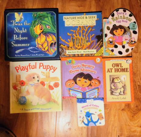 6 Books Toddlers Children  Oceans Puppies Clean 1