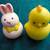 Chick and Bunny Salt and Pepper Shakers 1 thumbnail