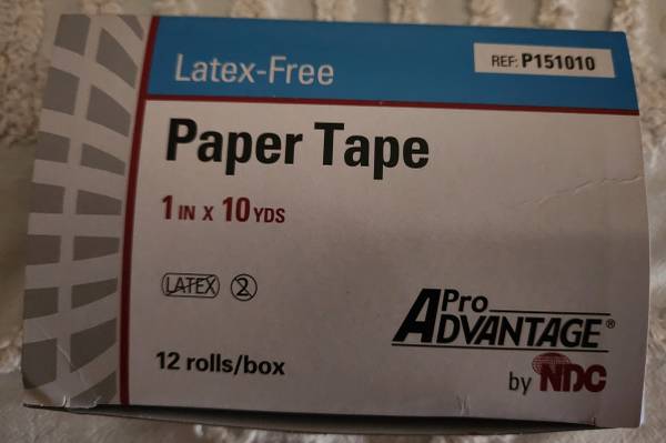 Pro Advantage P151010 Paper Surgical Tape 1"x10 Yards Three NEW Boxes 1