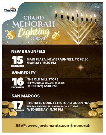 Grand Menorah Lighting 1