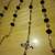 Fashion Gold Long Bar Black Crystal Beads Rosary Necklace 2 thumbnail