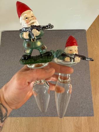 Matching Gnome Wine stoppers 1