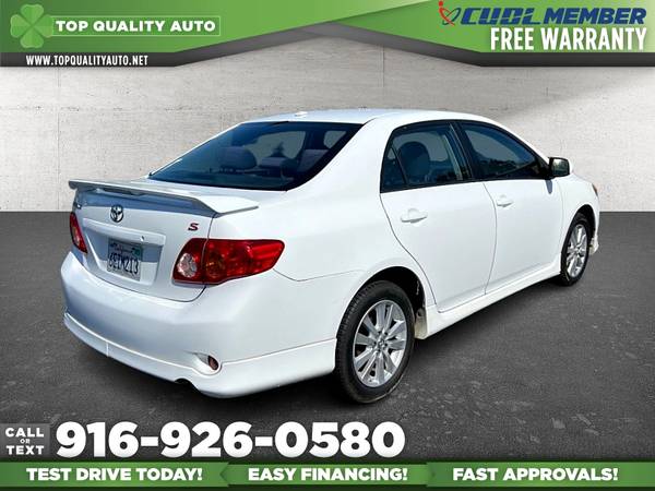 2009 Toyota Corolla S - $6,750 (Top Quality Auto)63654703274371124