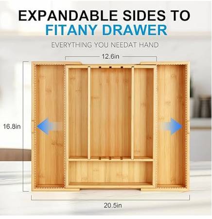 Expandable Silverware Organizer 1