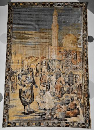 Vintage Middle Eastern Tapestry 1