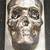 .999 SILVER 3-D SKULL on STERLING SILVER MONEY CLIP 1 thumbnail