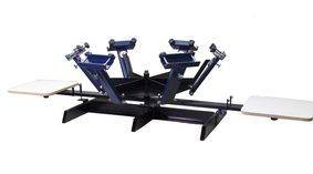 6 Color Manual Screen Printing Press 1