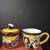 Rare Set: Catzilla 3-Piece Set Ceramic Tea Pot, Creamer, Sugar-(Hend.) 4 thumbnail