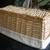 Wicker storage basket with white cloth liner 3 thumbnail