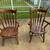 2 Oak captain chairs $40.00 each 1 thumbnail