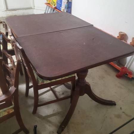 Table and chairs 1