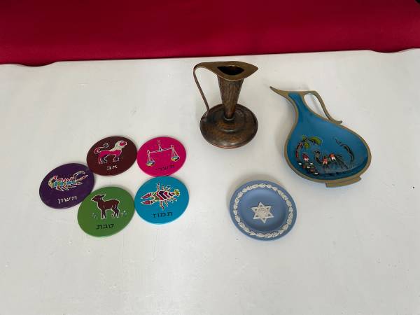 Israel Souvenirs-Coasters, Pitcher, Plates - $25 (Columbia, MO)63471026050049121