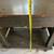Antique Cart on Wheels Green- Cool Patina 40”Lx23”D x33” H Table 10 thumbnail