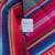 Vintage Bolivian Gaucho South America Blanket,  100% Wool:  47" x 50" 12 thumbnail