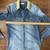 Men's All Saints Snap Buttons denim shirt with corduroy collar-Size S 7 thumbnail