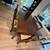 Beautiful dining table and 6 ladder back chairs 2 thumbnail