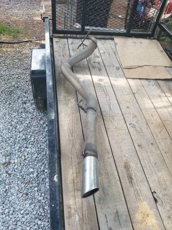Tail pipe 2016 Chevy Silverado 2500hd 1