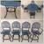 Patio Set Hanamint Tuscany Outdoor Furniture 4 Seat Counter Height Dining Set 16 thumbnail
