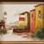 An Oil Painting Of Ocean Front Houses Signed by "Barge" Framed 1 thumbnail