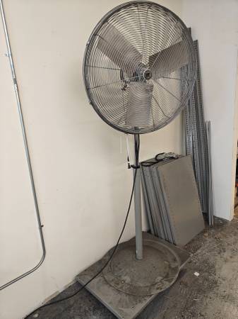 TPI Industrial Pedestal Fan 1