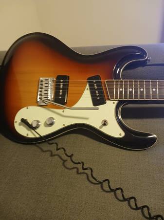 Guitarra Aria Fullerton Mosrite excelente - $310 (Panama City Beach)63440113703427122