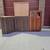 Kitchen/ garage cabinets shaker style in solid cherry wood in good condition (pl 1 thumbnail