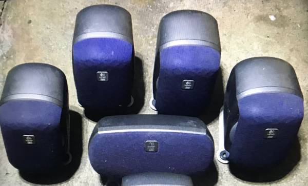 Logitech Stereo Speakers Surround Sound Five Speaker System 1