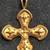 18k Fancy Yellow Gold CROSS 1 thumbnail