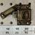 Vintage Brass Oval Latch With Catch 1 thumbnail