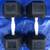 New pair 55 pound dumbbell weights 4 thumbnail