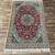 Vintage Hand-Knotted Persian Kashan Rug w/ Floral Medallion Design c.1 1 thumbnail