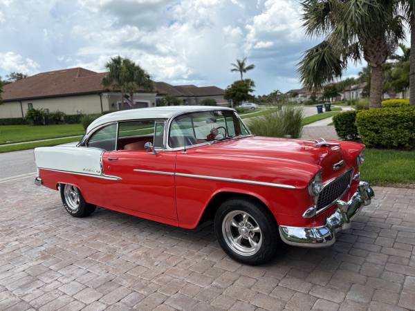 1955 Chevrolet Belair, Frame Off, 400-400HP, 700R4, 1000 millas - $38,950 (Sarasota)63620967381633122