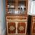 Antique Art Deco Oak Hutch & Sideboard 2 thumbnail