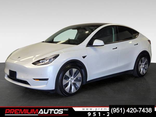 2021 Tesla Model Y Long Range SUV AWD All Wheel Drive Electric 1